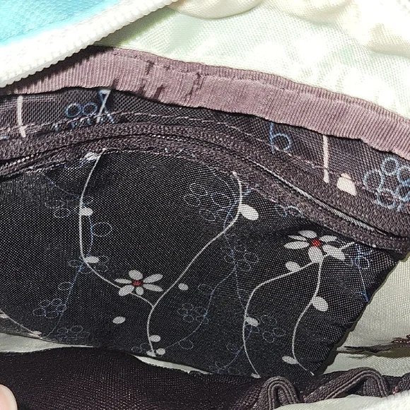 Stylish Blue and Black Women's Bag, Sherpani, Earth Friendly Fabric. NWOT - Picture 7 of 9